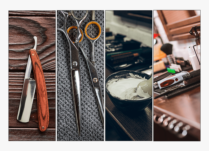 Taper Haircuts - Barber Shop Equipment, HD Png Download, Free Download