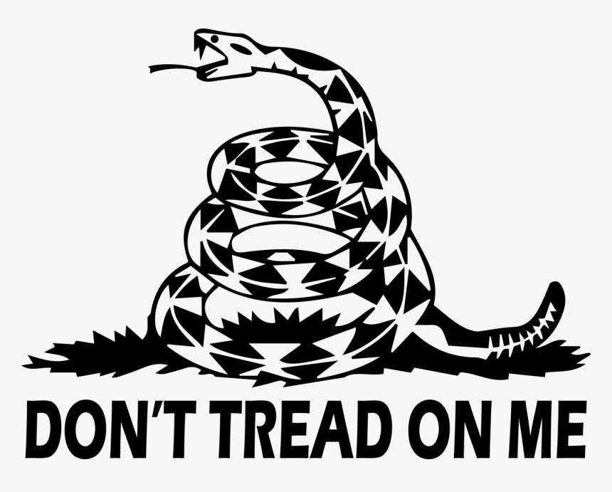 Dont Tread On Me Png - Dont Tread On Me Decal, Transparent Png, Free Download