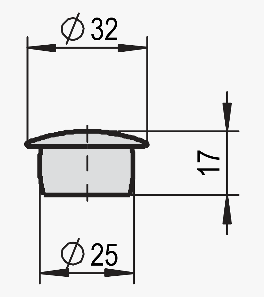 Maßzeichnung - Escareado, HD Png Download, Free Download