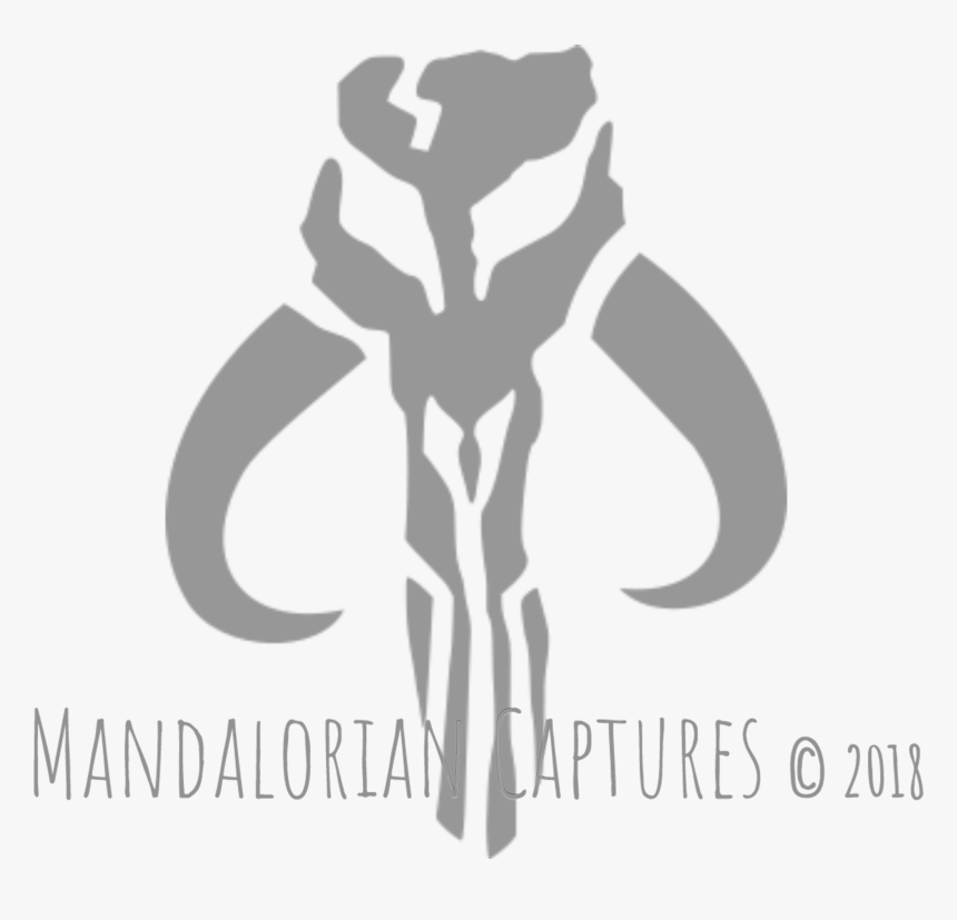 Transparent Mandalorian Png - Star Wars Stencils, Png Download, Free Download