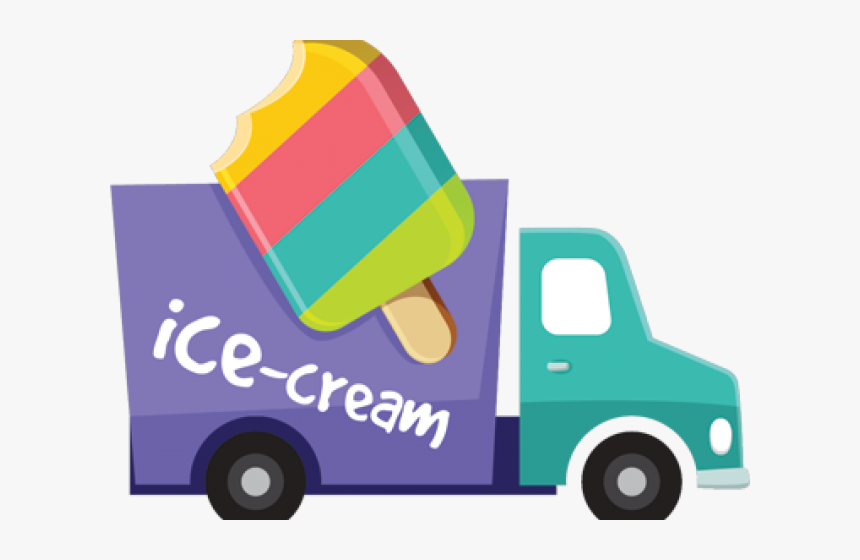 Ice Cream Truck Png - Clip Art Ice Cream Truck Transparent, Png Download, Free Download