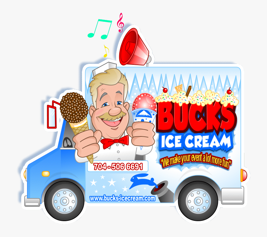 Bucks Ice Cream Truck, HD Png Download, Free Download