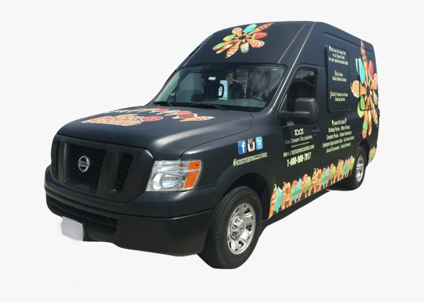 Ice Cream Truck - Nissan Titan, HD Png Download, Free Download