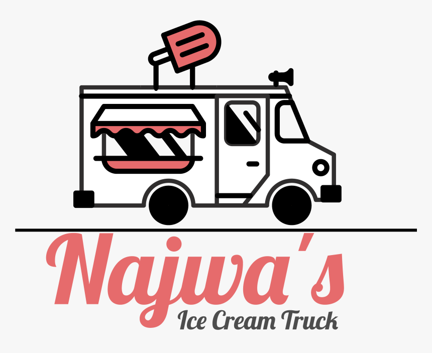 Najwas Ice Cream Truck, HD Png Download, Free Download