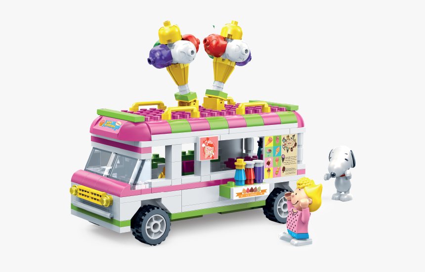 Banbao Snoopy Ice Truck, HD Png Download, Free Download