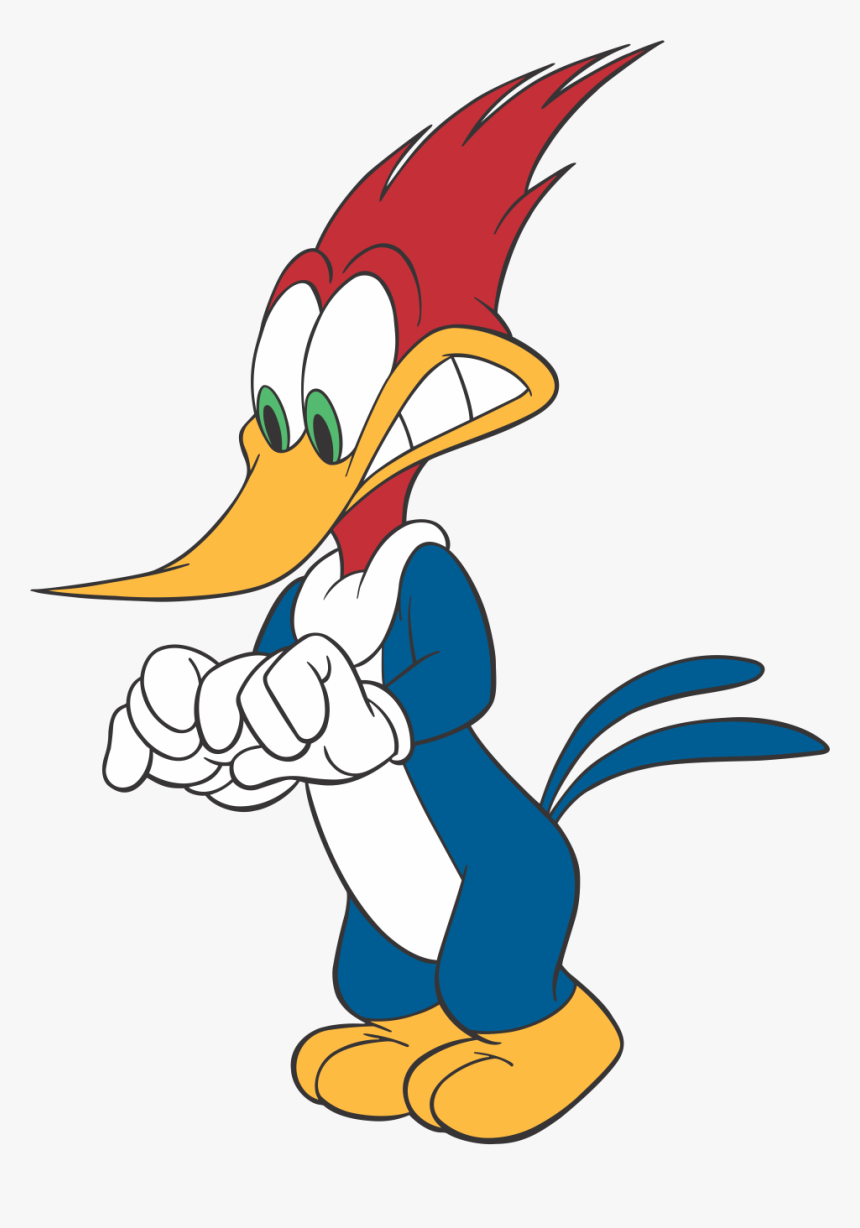 Woody Woodpecker Characters, Woody Woodpecker Cartoon - Woody Woodpecker Png, Transparent Png, Free Download