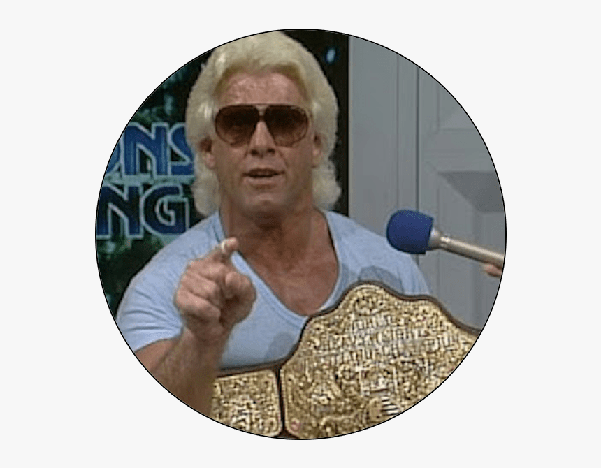 Transparent Ric Flair Png - Ric Flair Wcw Belt, Png Download, Free Download