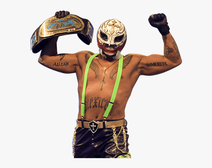 Transparent Ric Flair Woo Png - Wwe Rey Mysterio Intercontinental Champion Png, Png Download, Free Download