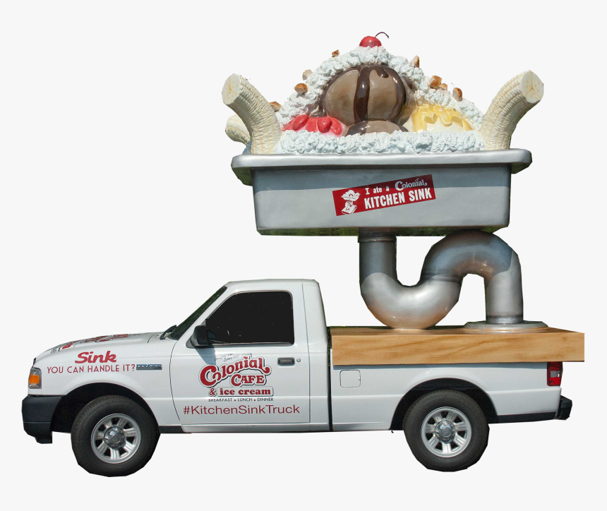 Kitchen Sink Touch A Truck & Ice Cream Eating Contests - Ford F-series, HD Png Download, Free Download