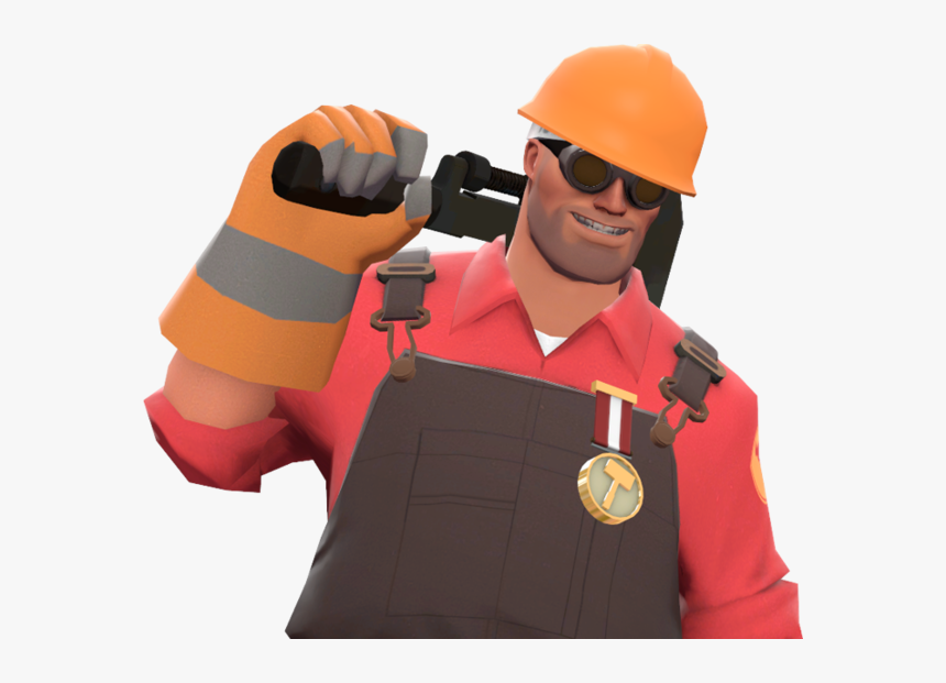 Transparent Tf2 Engie - Tf2 Engineer Png, Png Download, Free Download