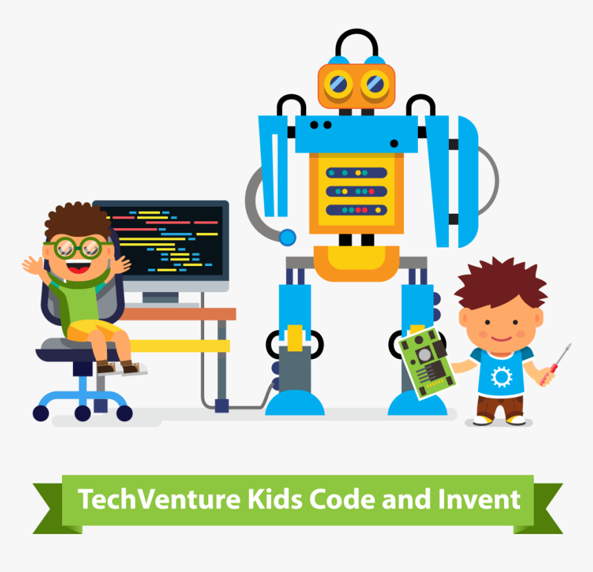 After School Activity - Kids Coding Clipart, HD Png Download, Free Download