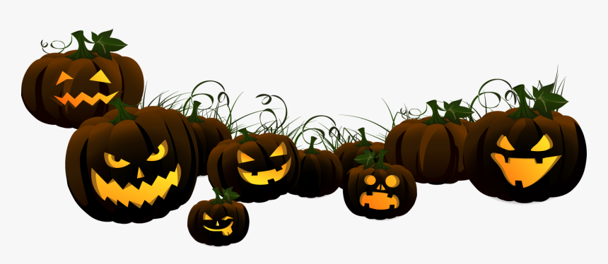 Clip Art Halloween Jack O Lantern - Halloween Scary Pumpkin Png, Transparent Png, Free Download