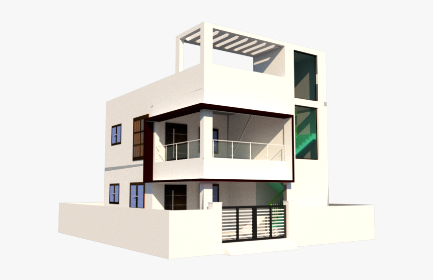 3d Elevation Png - Architecture, Transparent Png, Free Download