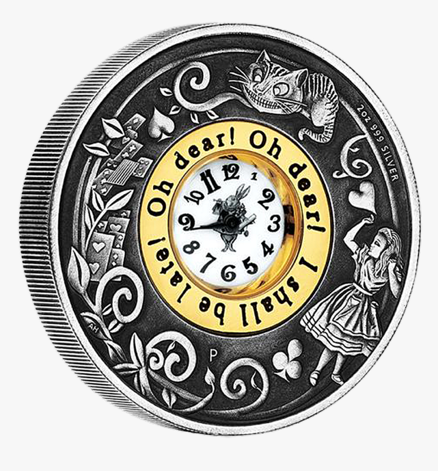 150th Anniversary Of Alice"s Adventures In Wonderland - Alice In Wonderland Perth Mint, HD Png Download, Free Download