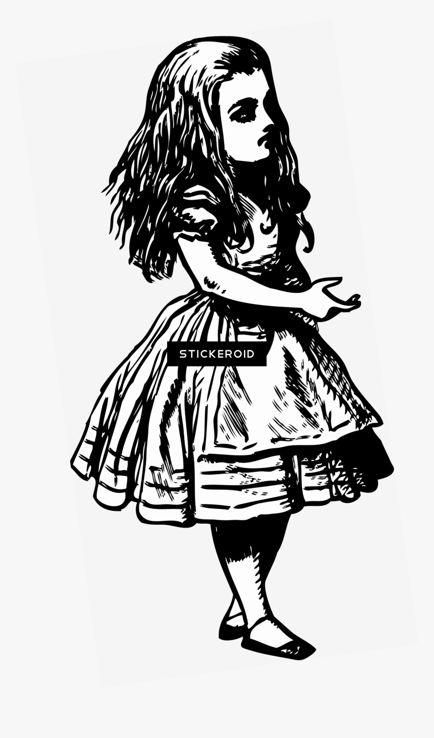Alice In Wonderland Vintage Png Transparent Background - Alice In Wonderland Transparent, Png Download, Free Download