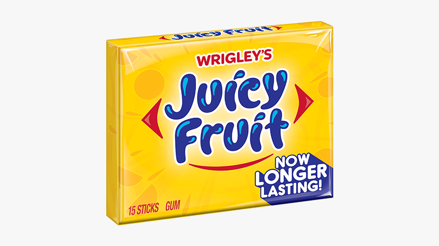 Yellow Gum Juicy Fruit, HD Png Download, Free Download