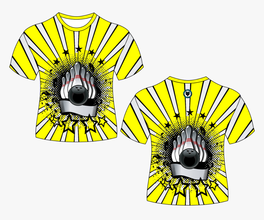 Bowling Shirt Starburst Pins - Illustration, HD Png Download, Free Download