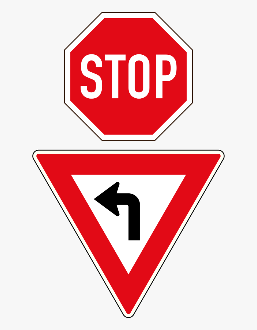 Stop Look Before Crossing, HD Png Download, Free Download