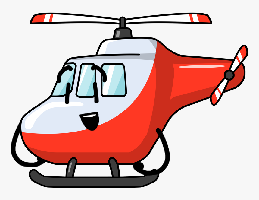 Helicopter Clipart , Png Download - Transparent Helicopter Cartoon Png, Png Download, Free Download