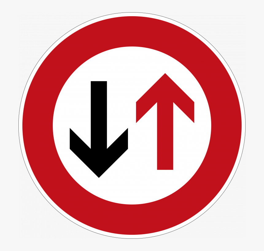 Red Direction Must Yield, HD Png Download, Free Download