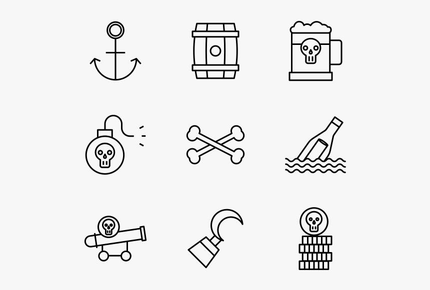 Pirates - Clothes Logo Png White, Transparent Png, Free Download