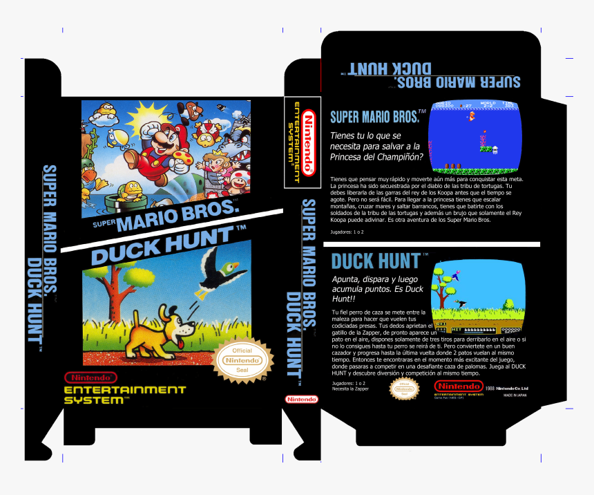 Transparent Duck Hunt Dog Png - Super Mario Bros, Png Download, Free Download