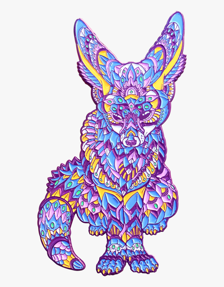 Fennec Fox Pin - Illustration, HD Png Download, Free Download