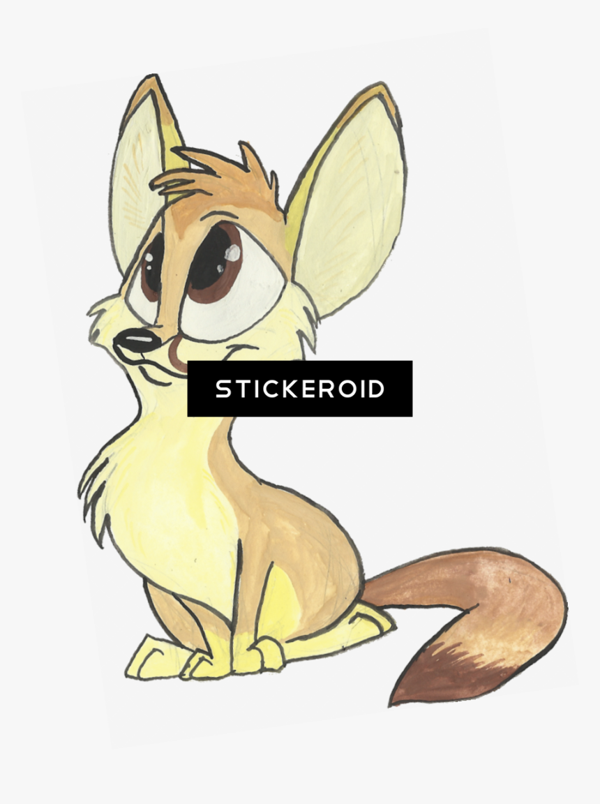 Fennec Fox Animals - Cartoon Fennec Fox, HD Png Download, Free Download