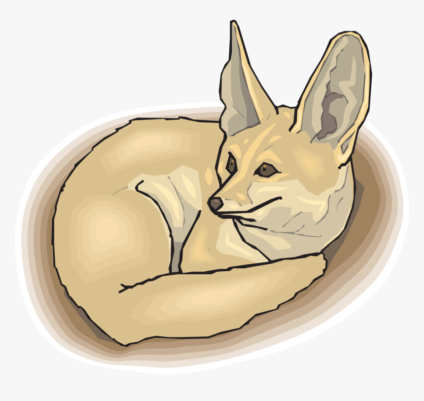 Fenec Fox Clipart Transparent, HD Png Download, Free Download