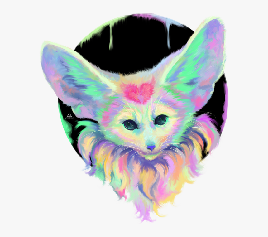 A Portrait Of A Fennec Fox, With The Typical Huge Ears - Fennec Fox, HD Png Download, Free Download