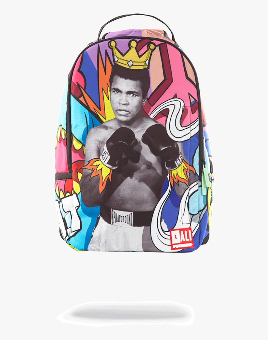 Transparent Muhammad Png - Muhammad Ali Sprayground Backpack, Png Download, Free Download