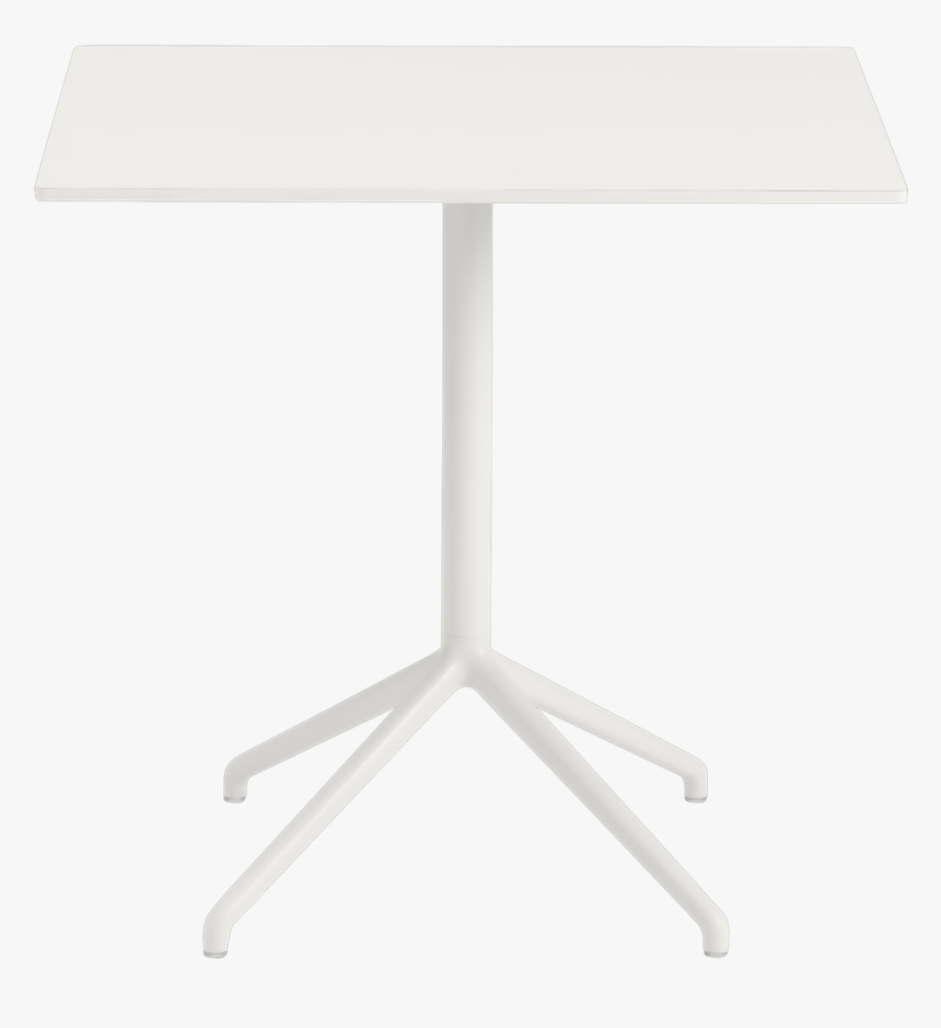 Still 6 Still Cafe Table 65 X 75 X 73 White 1545230126 - End Table, HD Png Download, Free Download