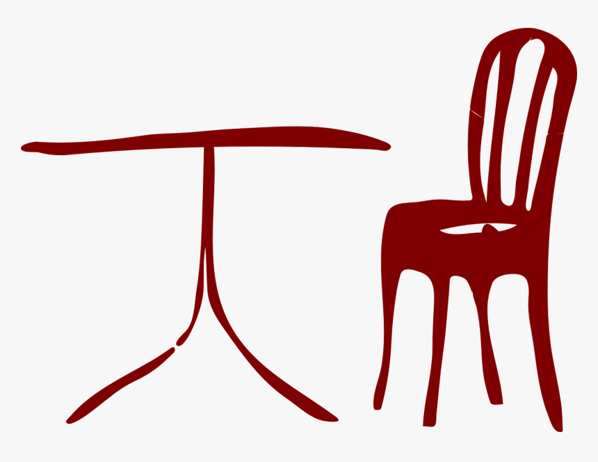 Tables And Chairs Clipart Png, Transparent Png, Free Download