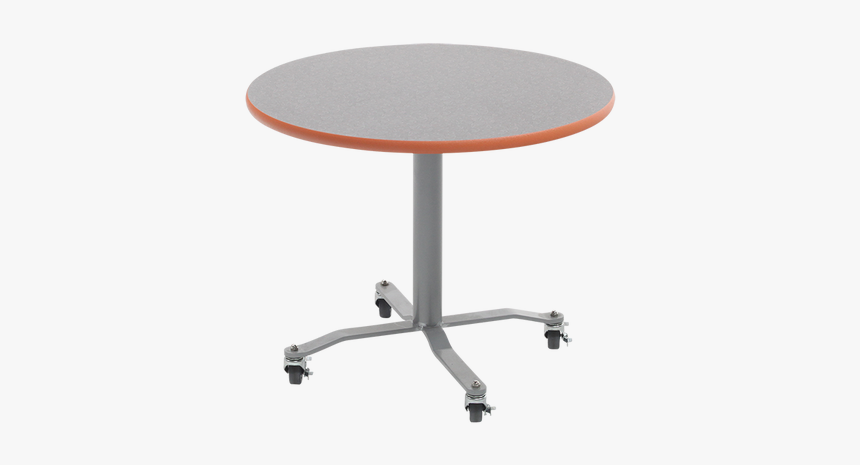 Amtab Cbr30 Round Mobile Ez Tilt Cafe Table Adjustable - End Table, HD Png Download, Free Download