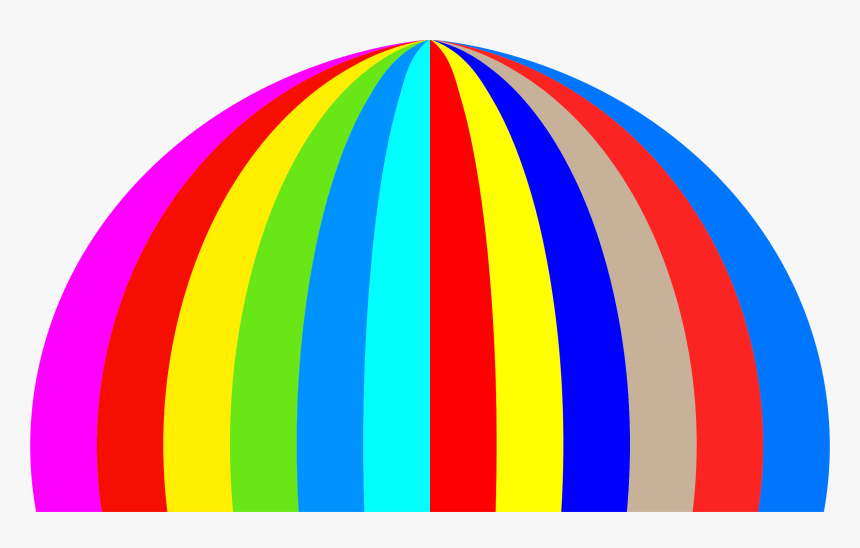 Transparent Fault Clipart - Rainbow Dome, HD Png Download, Free Download