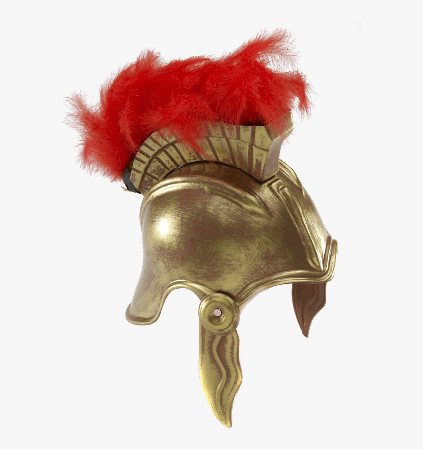 Roman Centurion Costume Helmet - Spartan Back Armor, HD Png Download, Free Download