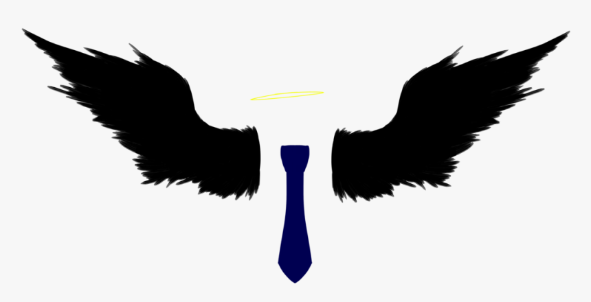 Castiel Stencil Stencils Pinterest - Supernatural Castiel Wings Drawing, HD Png Download, Free Download