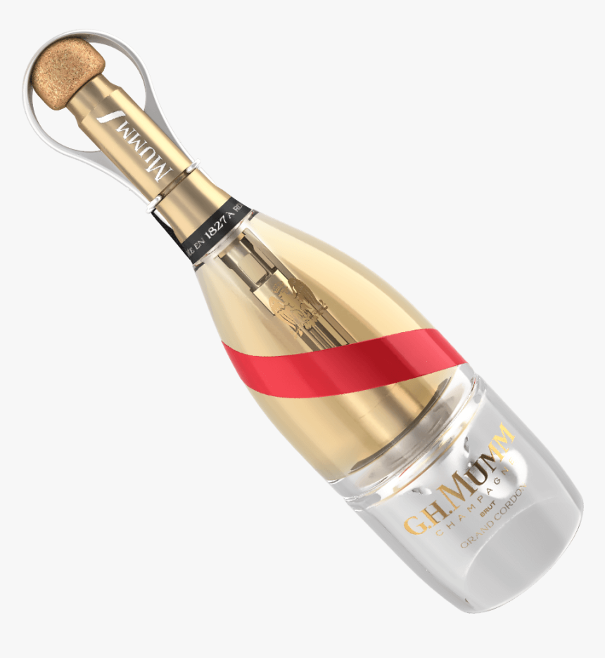 Transparent Champagne Bottle Png - Octave De Gaulle Champagne, Png Download, Free Download