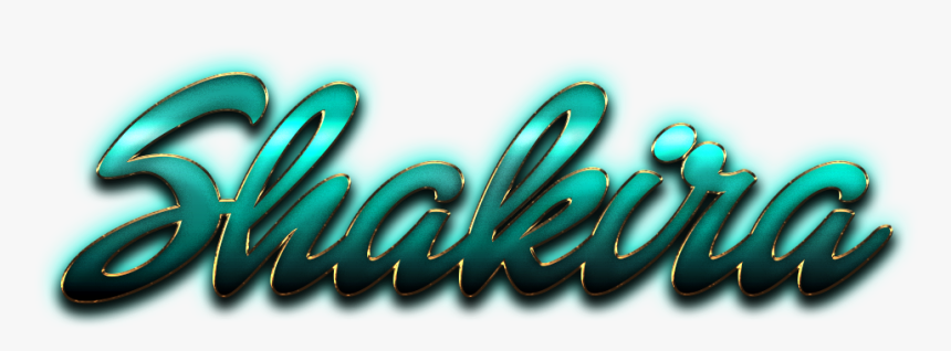 Shakira Name Logo Png - Emblem, Transparent Png, Free Download