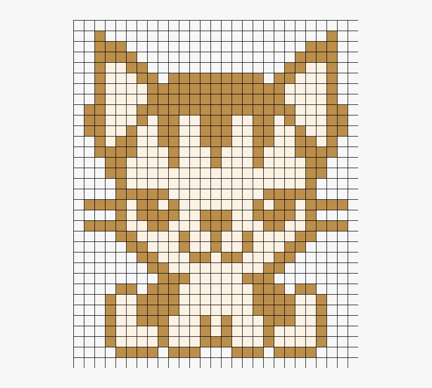 Cute Kitten Hama Perler Bead Pattern / Bead Sprite - Central City Brewing Co Ltd, HD Png Download, Free Download