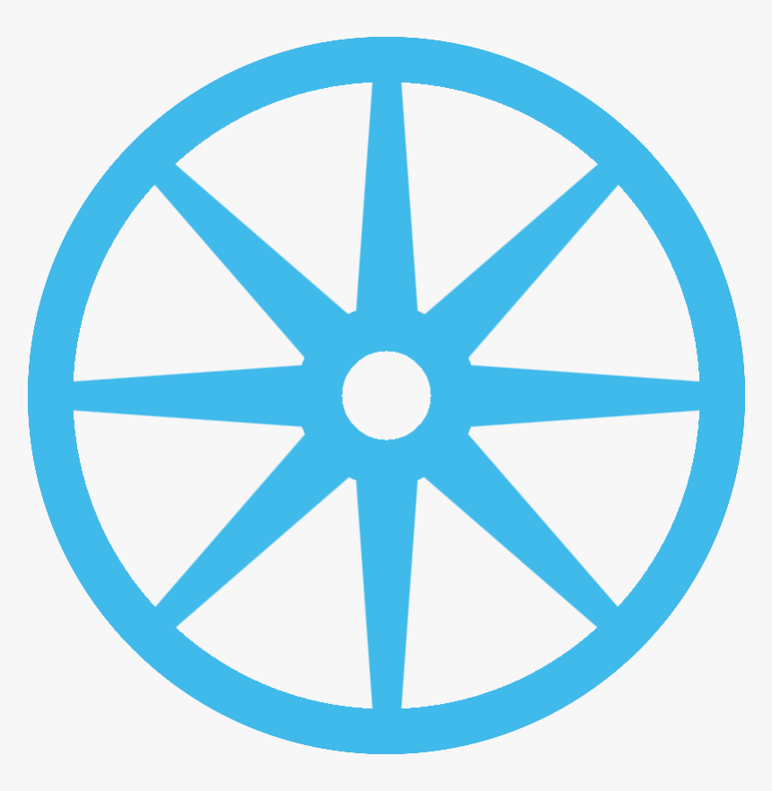 Transparent Wagon Wheel Png - Wiccan Wheel Of The Year Symbol, Png Download, Free Download