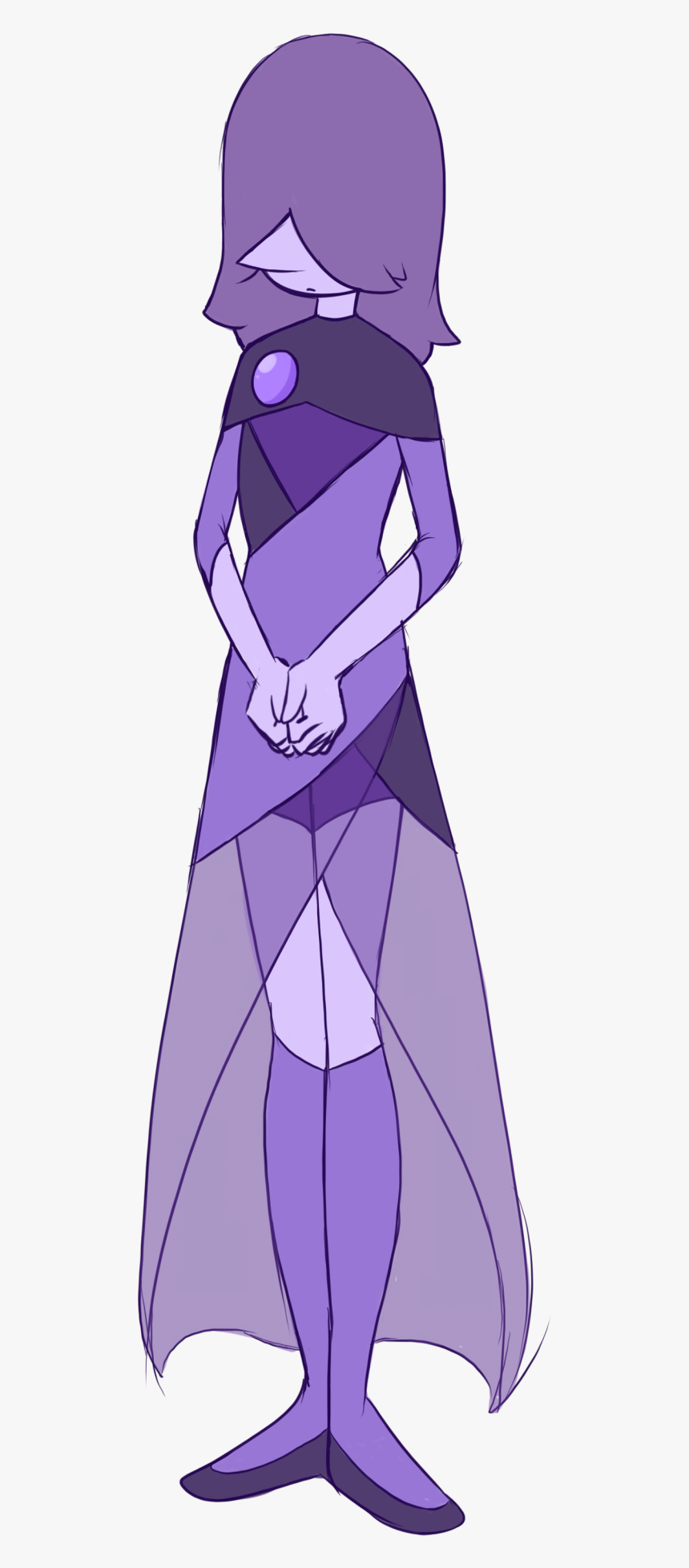 I Caved And Made A Purple Diamond And Pearl, Purple - Pearl Steven Universe Purple Diamond, HD Png Download, Free Download