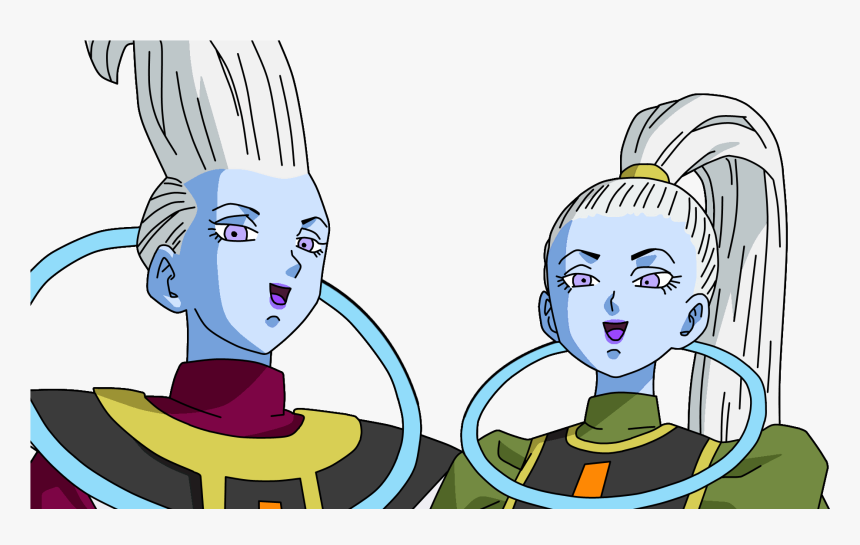Dragonball Whis And Vados Lineart Farbig By Wallpaperzero - Dragon Ball Super Angels Name, HD Png Download, Free Download