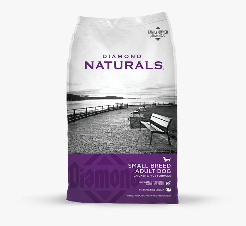 Small Breed Chicken And Rice Front Of Bag - Diamond Naturals Small Breed Dog Food, HD Png Download, Free Download