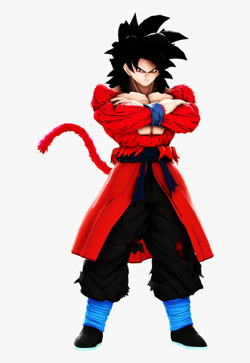 Dbxv2-xeno Goku Ssj4 By Mrtermi988 - Goku Ssj4 Goku Xeno, HD Png Download, Free Download