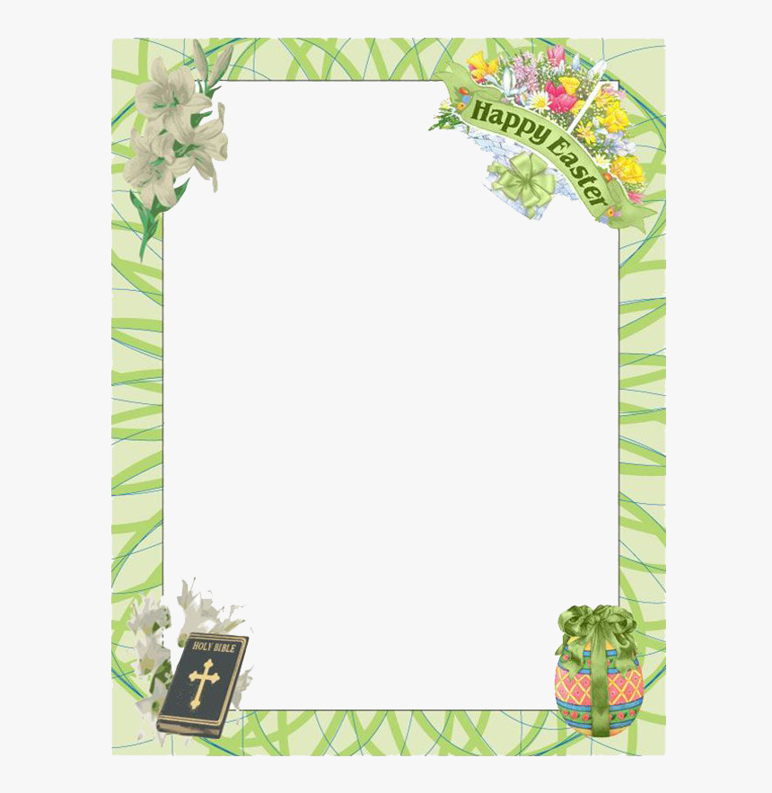 Transparent Easter Border Png - Religious Easter Border Clipart, Png Download, Free Download