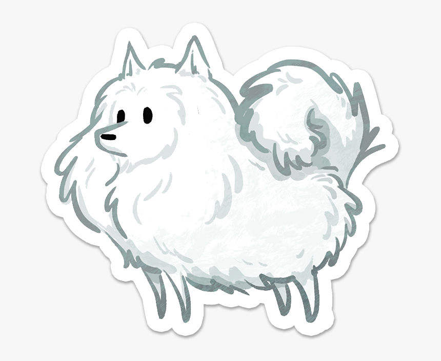 Pomeranian - Illustration, HD Png Download, Free Download