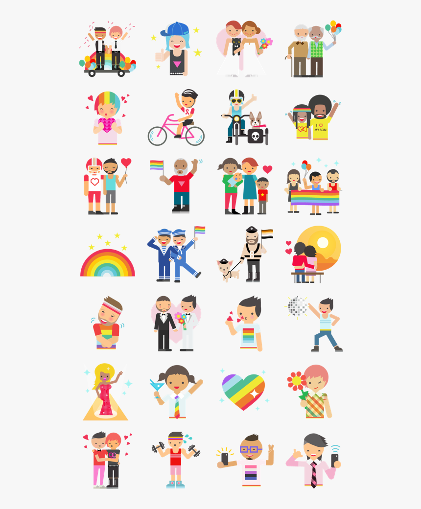 Transparent Facebook Sticker Png Facebook Pride Stickers