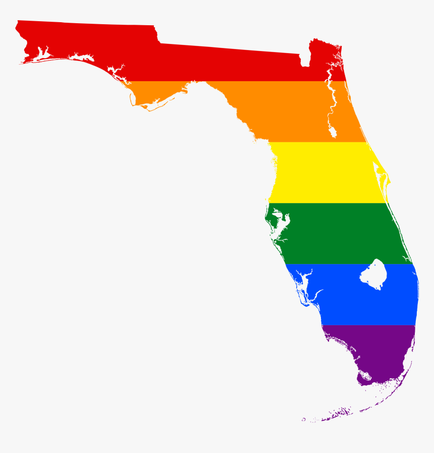 Transparent Gay Pride Flag Png - Florida Rainbow, Png Download, Free Download