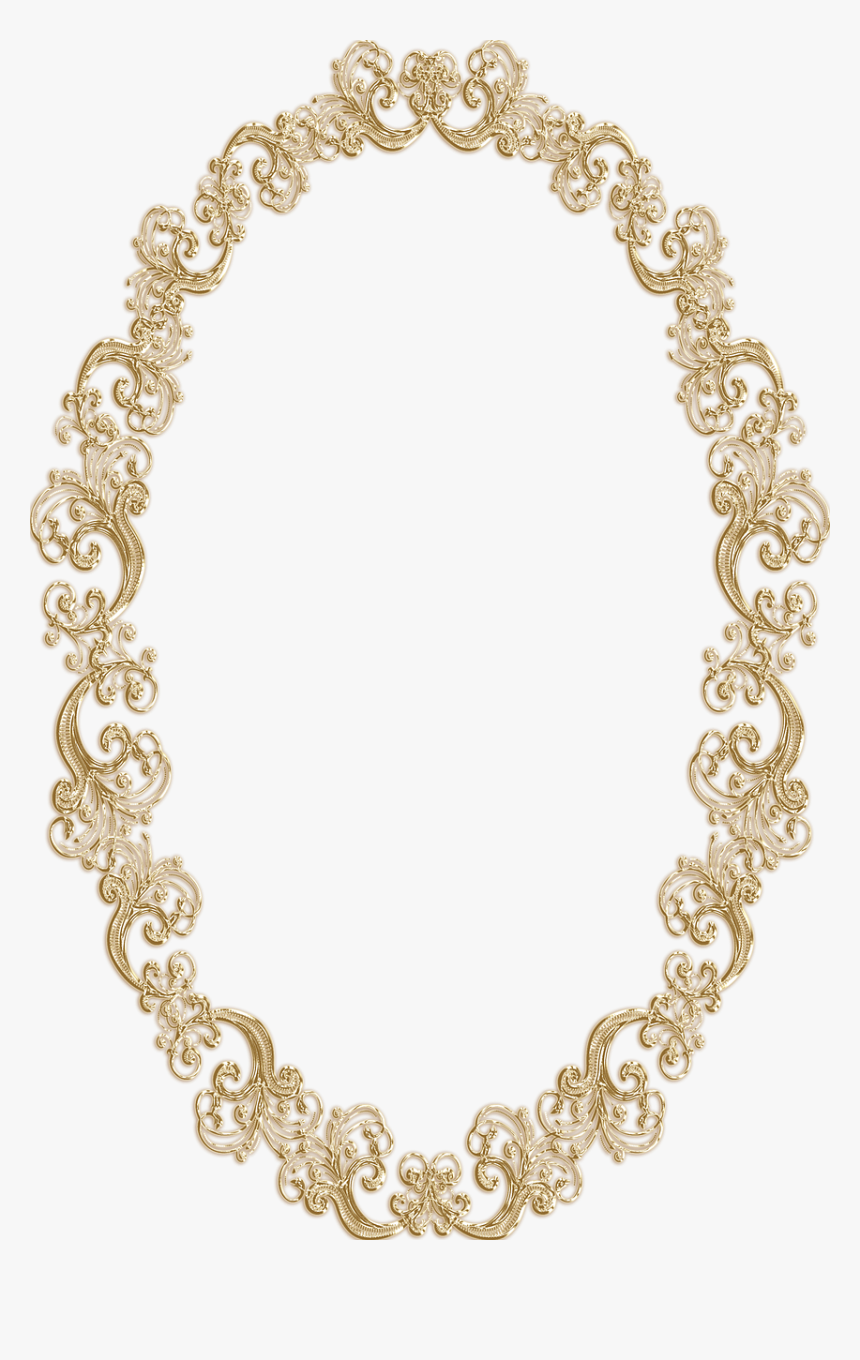 Gold Circle Frame Png, Transparent Png, Free Download